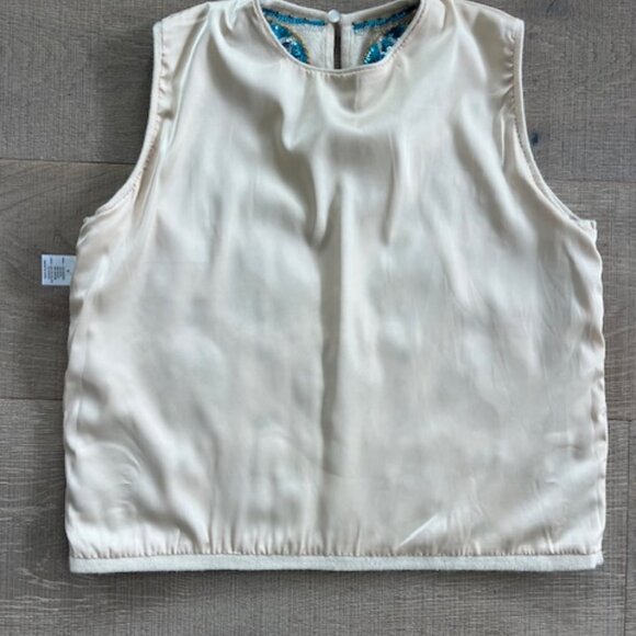 Frances Valentine Sequin Sweater Tank Top - Picture 3 of 3